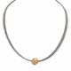 SCHMUCKWERK necklace with gold ball, - фото 1