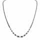 Necklace with diamonds total 16.01 ct, LGW (I-J)/VS,-SI - photo 1