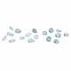 Set of 17 aquamarines together approx. 36,4 ct, - photo 1