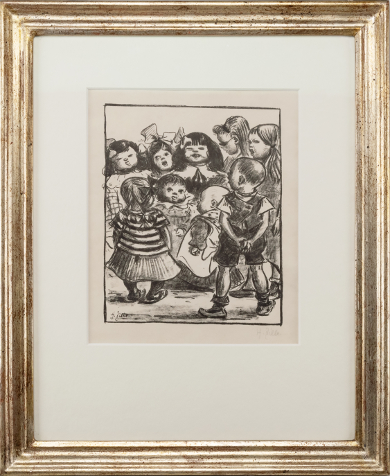 Singende Kinder — catalog 116 Kunst des 19. & 20. Jahrhunderts