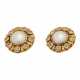 CHANEL VINTAGE costume jewelry ear clips. - фото 1