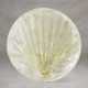 A LATE ROMAN PALE-YELLOW GLASS DISH IN THE FORM OF A SHELL - photo 1