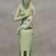 AN EGYPTIAN FAIENCE ISIS AND HORUS - фото 1