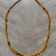 AN EGYPTIAN GOLD GLASS BEAD NECKLACE - photo 1