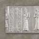 AN OLD BABYLONIAN HEMATITE CYLINDER SEAL - photo 1