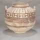 A CYPRIOT BICHROME WARE POTTERY TWO-HANDLED JAR - photo 1