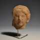 Ancient Greek Terracotta Head Of A Woman - Foto 1