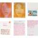 Martin Kippenberger (1953 Dortmund - 1997 Wien) (F). 4-tlg. Konvolut an Frauenportraits mit Postkarte und Briefen - Foto 1
