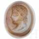 Gemme mit Kopf eines bärtigen Mannes mit Binde im Haar, hellenistisch, 2. Jhdt. v. Chr. - photo 1