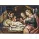 Gemälde mit der Geburt Christi, Italien, datiert 1861 - photo 1