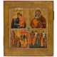 Ikone mit dem Mandylion und vielen Heiligen, Russland, 19. Jhdt. - photo 1