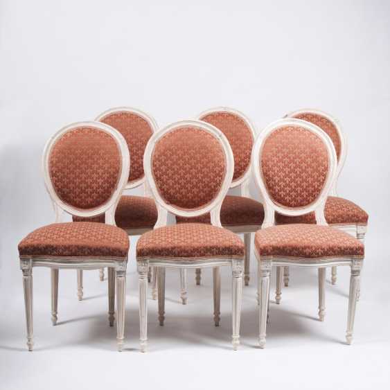 Set Of 6 Grouped Chairs In The Louis Seize Style Auction Catalog