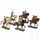 Lineol fünf Musiker des Heeres zu Pferd mit Kesselpauker - фото 1