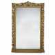 AN ITALIAN CARVED GILTWOOD LARGE MIRROR - Foto 1