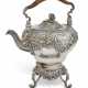 A GEORGE IV SILVER TEA-KETTLE, STAND AND LAMP - photo 1