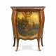 A LOUIS XV-STYLE ORMOLU-MOUNTED KINGWOOD, PARQUETRY AND VERNIS MARTIN MEUBLE D`APPUI - фото 1