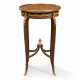 A LOUIS XV-STYLE ORMOLU-MOUNTED MAHOGANY AND PARQUETRY GUERIDON - Foto 1