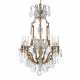 A LOUIS XV-STYLE GILT-BRONZE AND CUT-GLASS EIGHT-LIGHT CHANDELIER - Foto 1