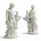 A PAIR OF SEVRES BISCUIT PORCELAIN FIGURES OF HEBE AND GANYMEDE - Foto 1