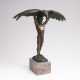 Imposante Bronze-Skulptur 'Der Raub des Ganymed'. Hofmann Alfred - photo 1
