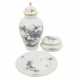 MEISSEN 3 pieces 'Indian rock, flower and bird painting', 2nd choice, 20th c. - фото 1
