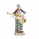 MEISSEN 'Crier with apples', 2nd choice, 20th c. - photo 1