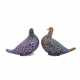 PAIR OF MURANO GLASS DOVES, - фото 1