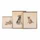 MEYER-EBERHARDT, KURT (also Curt, 1895-1977), 3 etchings: Young animals, - Foto 1