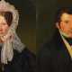 Zwei Gemälde: Porträt des Ehepaares Biesenbach - Foto 1