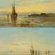 Zwei Gemälde: Englische Küstenszenen - Foto 1