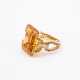 Citrine Diamond Ring - фото 1