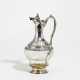 Silver and glass carafe with acanthus décor and engraved vines - Foto 1