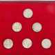 Switzerland - coin set 6 x 5 francs, - фото 1