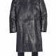 A BLUE NAVY CROCODILE COAT - photo 1