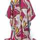 TWO POLYCHROME PRINTED CAFTANS - Foto 1