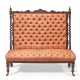A RENAISSANCE REVIVAL WALNUT AND BUTTON-TUFTED SETTEE - photo 1