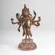 Bronze-Skulptur 'Amoghapasha Lokeshvara' - Foto 1