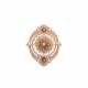 Pendant with diamonds of total approx. 0.4 ct, - фото 1