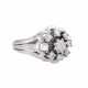 Ring with diamonds total ca. 0,80 ct, - Foto 1