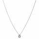Chain and pendant with diamonds together ca. 1 ct, - фото 1