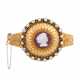 Bangle with agate cameo and pearls, - Foto 1