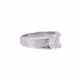 Solitaire ring with diamond of approx. 1.3 ct, - Foto 1