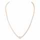 Necklace with solitaire brilliant cut diamond of 1.25 ct, - photo 1