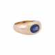 Ring with sapphire ca. 1,7 ct, - фото 1