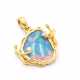 Opal Diamond Pendant - фото 1