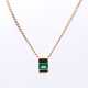 Emerald Pendant Necklace - Foto 1