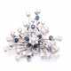 Sapphire Diamond Brooch - Foto 1
