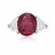 RUBY AND DIAMOND RING - photo 1