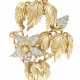 TIFFANY & CO., JEAN SCHLUMBERGER GOLD AND DIAMOND BROOCH - Foto 1