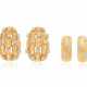 NO RESERVE | TIFFANY & CO. TWO PAIRS OF DIAMOND AND GOLD EARRINGS - фото 1